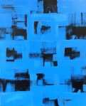 Black and Blue Paintings on January 3, 2021